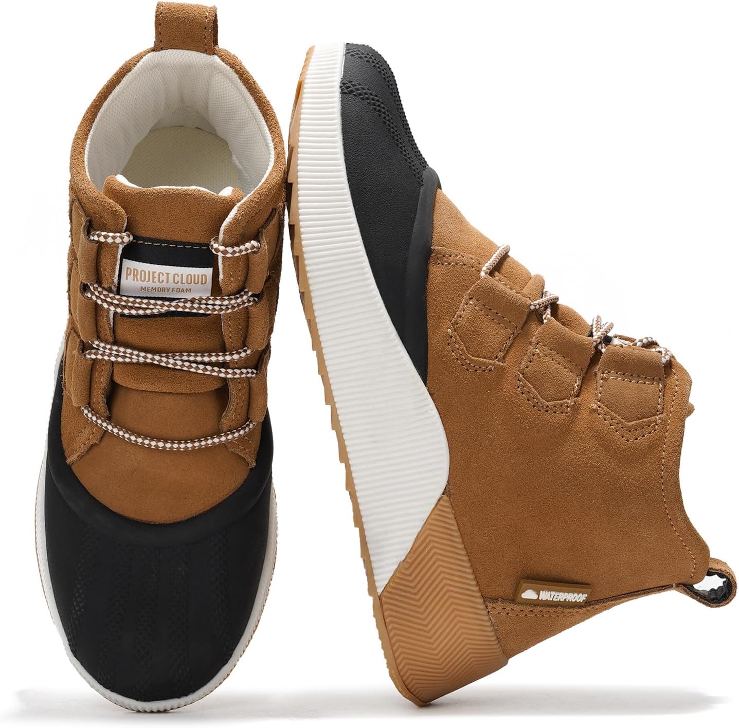 Memory Foam Waterproof Snow Boots for Women