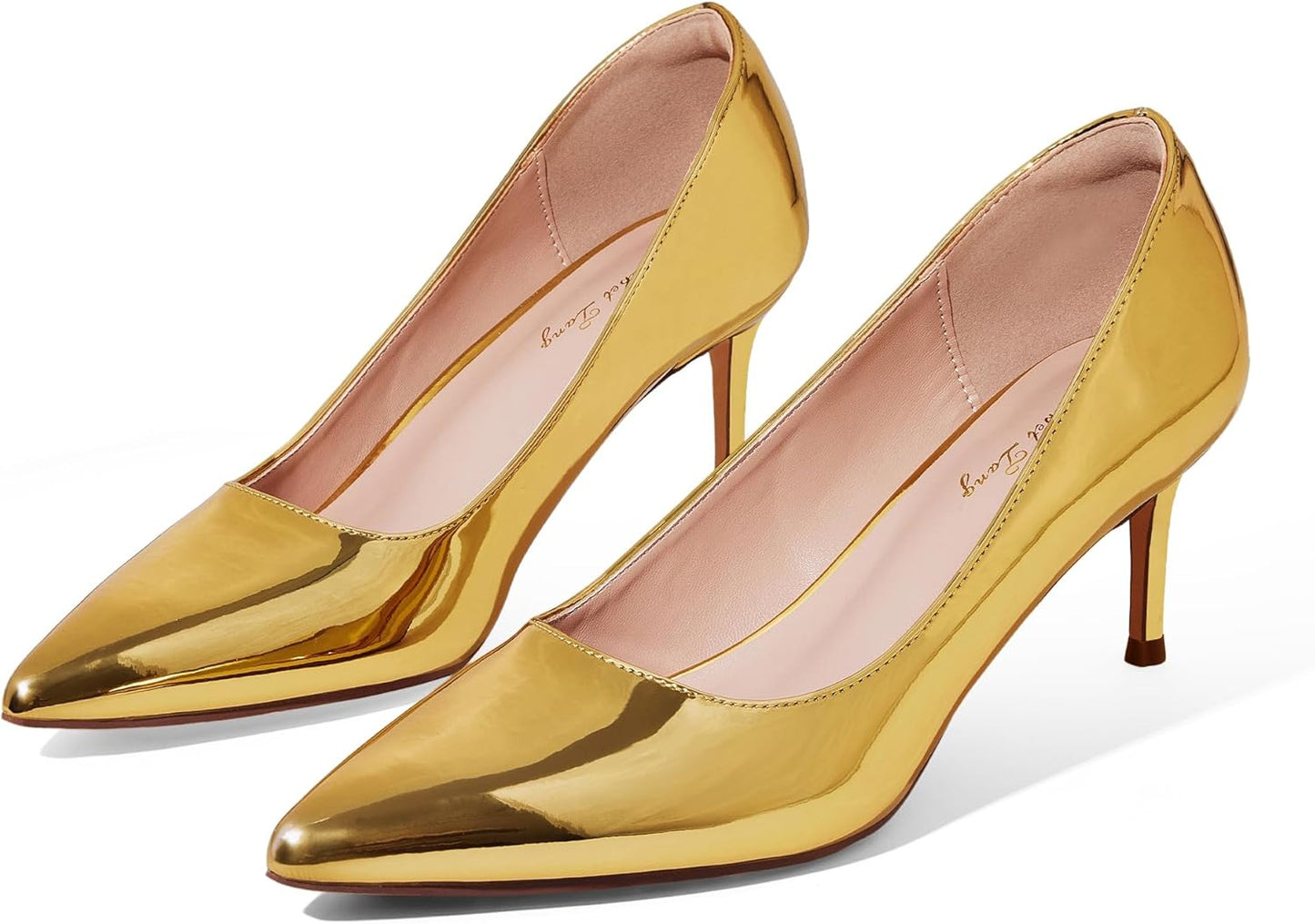 Elisabet Tang Kitten Heel Low Pumps for Elegant Comfort Style