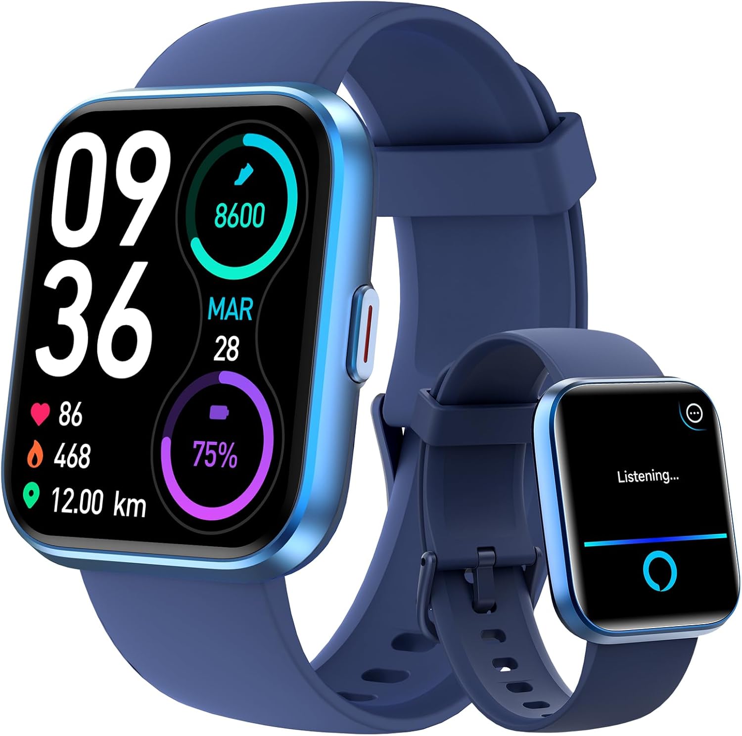 Alexa Smart Watch: Fitness & Health Tracker