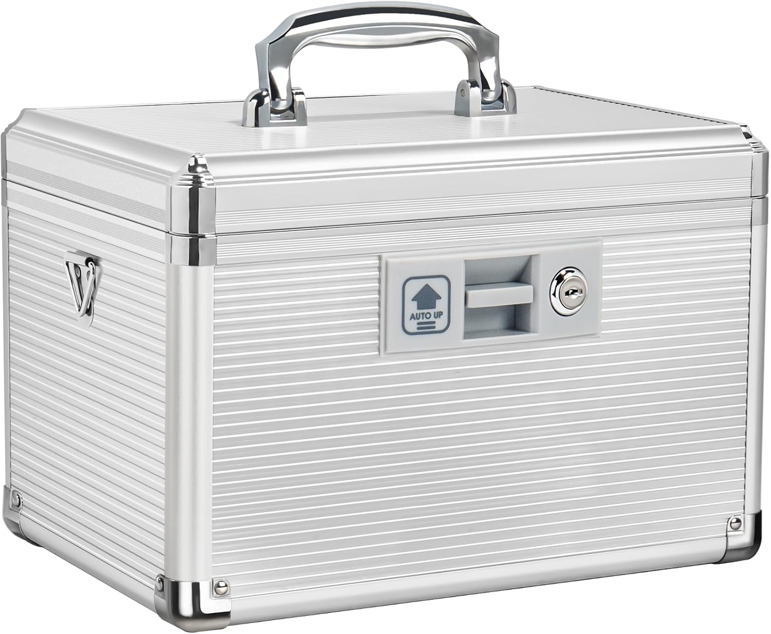 Medicine Lock Box with Key for Secure Medication Storage