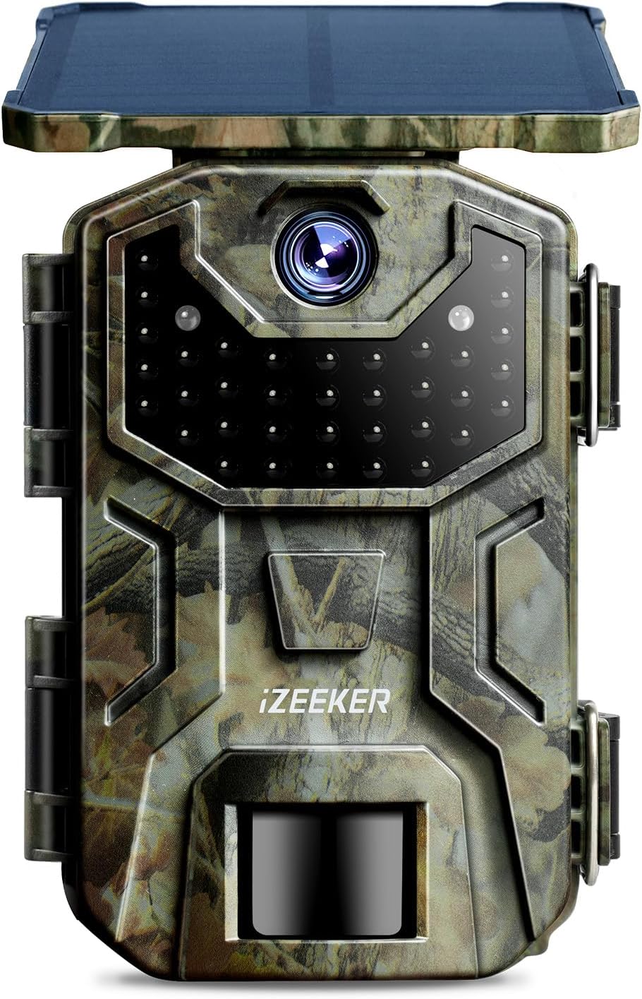 iZEEKER Solar Trail Camera: 36MP Night Vision
