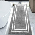 Uphome Runner Rug for Bathroom 24x71 - Soft Microfiber Absorbent