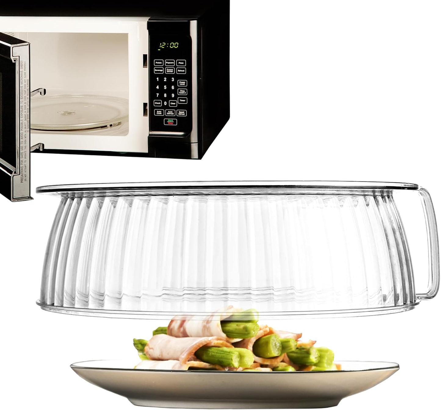 Dishwasher-Friendly Food Splatter Guards (2-Pack) by Venusorn