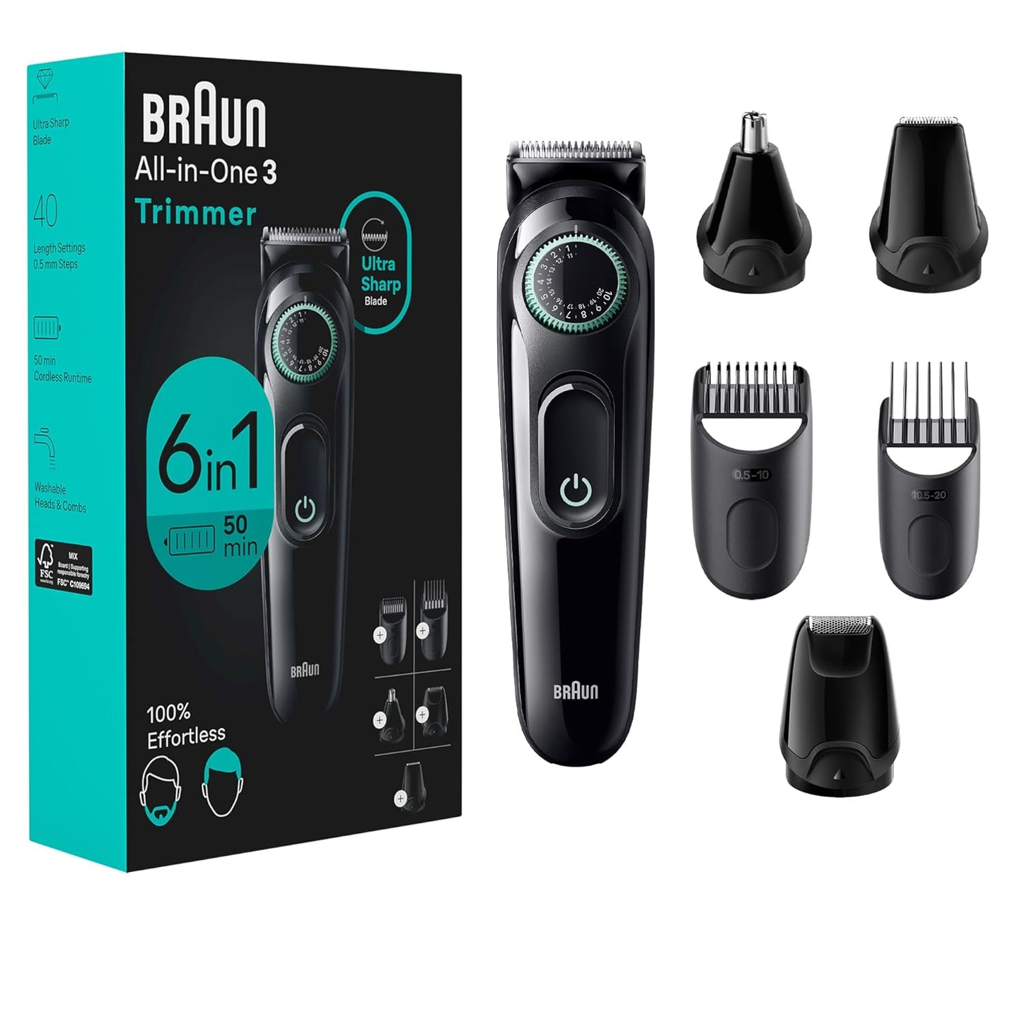 Braun All-in-One Style Kit 6-in-1 Trimmer for Men Review