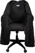 SnuggleBack Office Chair Blanket: Cozy Heat Hands-Free