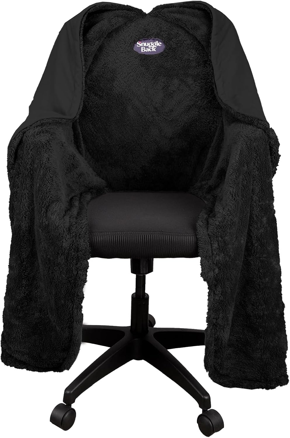 SnuggleBack Office Chair Blanket: Cozy Heat Hands-Free