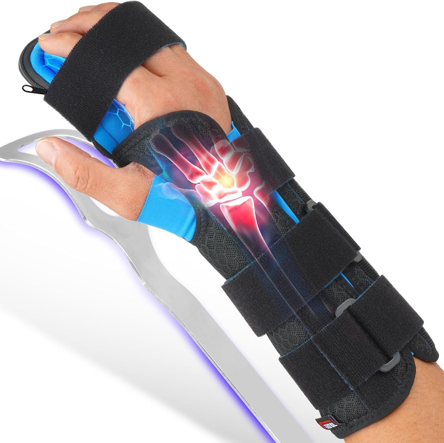 Resting Hand Splint for Stroke Recovery and Pain Relief
