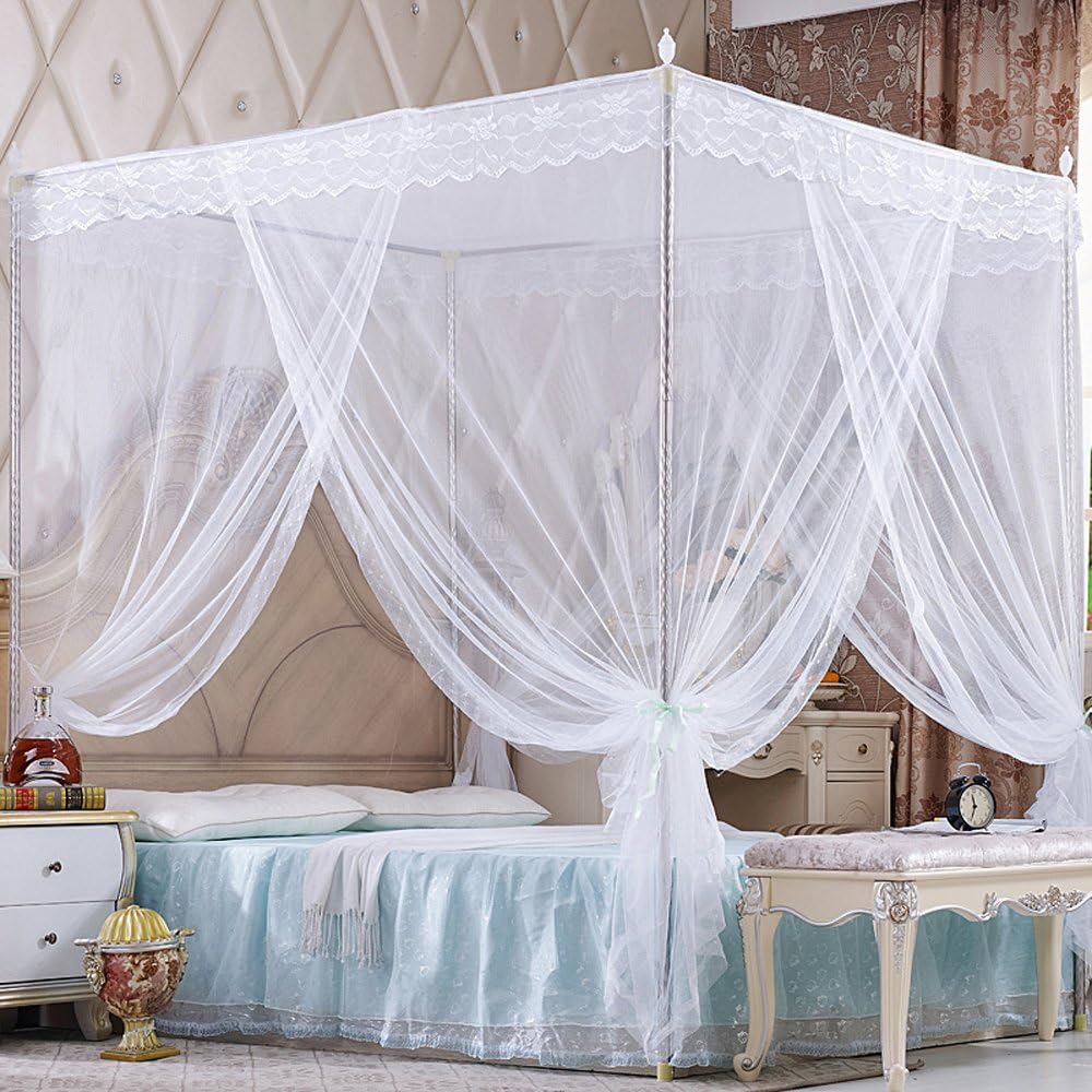 Princess Bed Canopy | Dreamy Corner Curtains