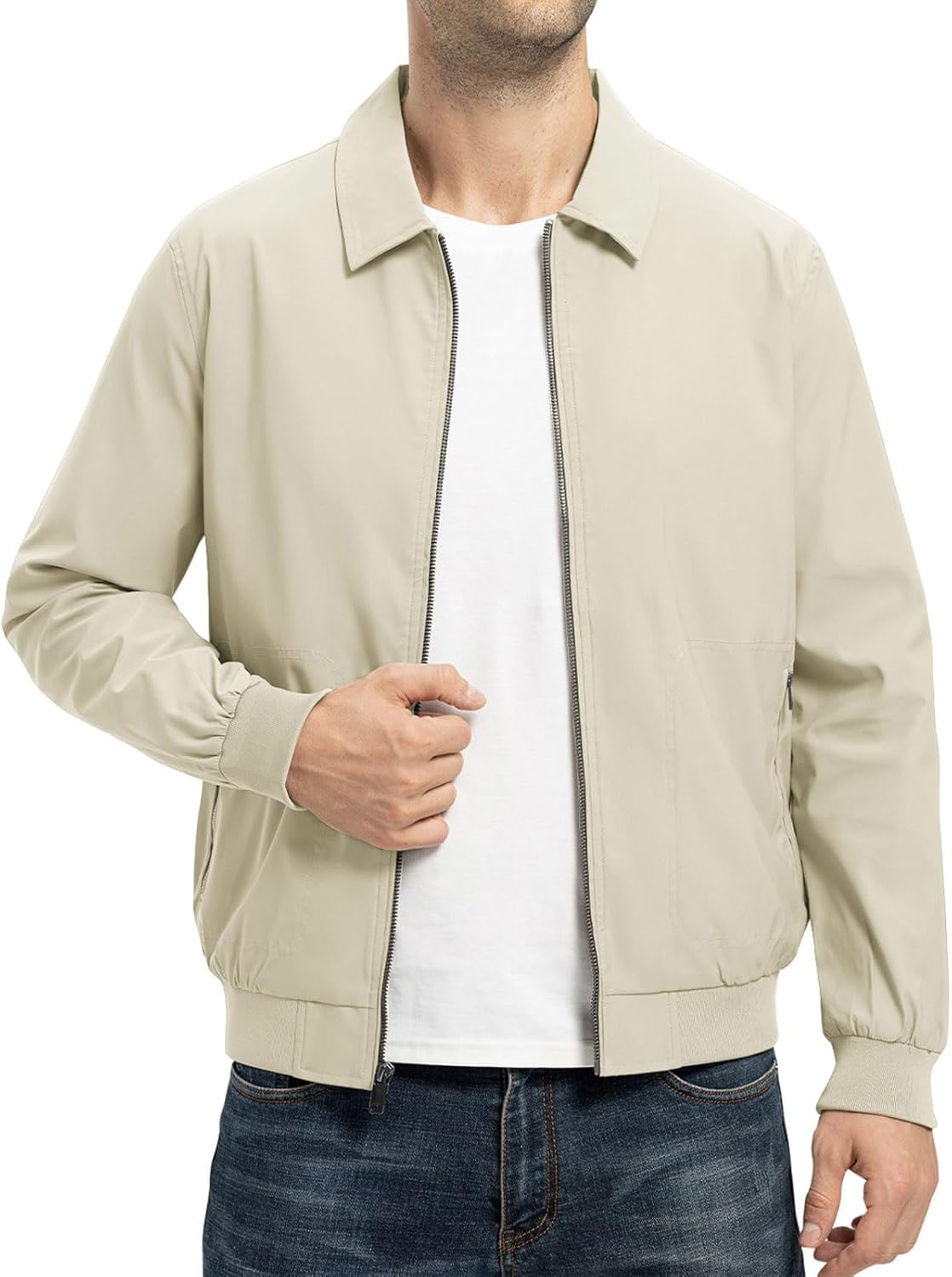TBMPOY Mens Lightweight Jackets for Stylish Fall Activities
