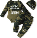 Newborn Infant Baby Boy Cotton Outfit Set - New to The Crew