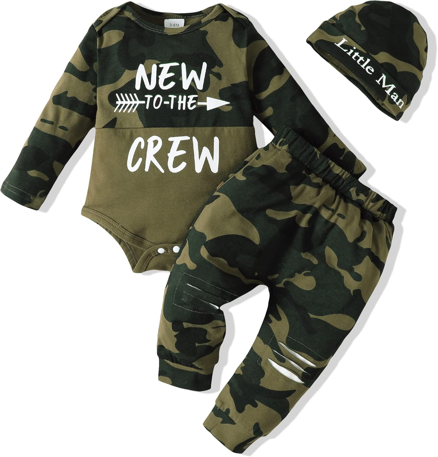 Newborn Infant Baby Boy Clothes Set for Fall and Winter Fun