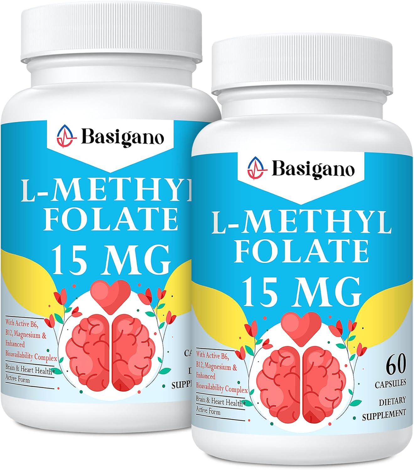 15mg L Methylfolate Capsules for Optimal Well-Being and Energy