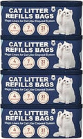 Jumbo Cat Litter Refill Bags Cartridge Compatible with Genie Pails