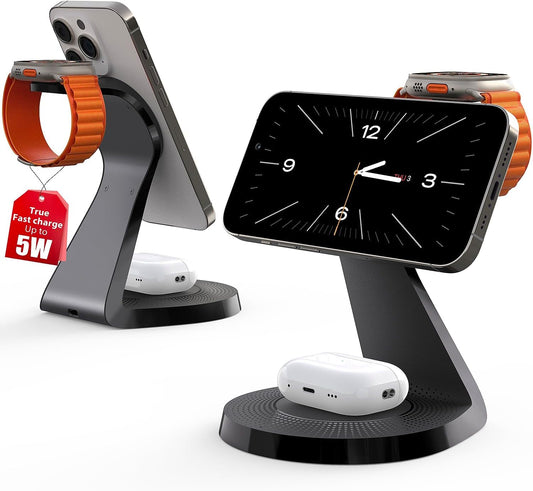 Fast Charge Apple Devices with 3-in-1 Station