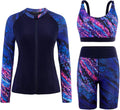 Arolina Womens Rash Guard Long Sleeve Swim Shirts - UPF 50 Protection