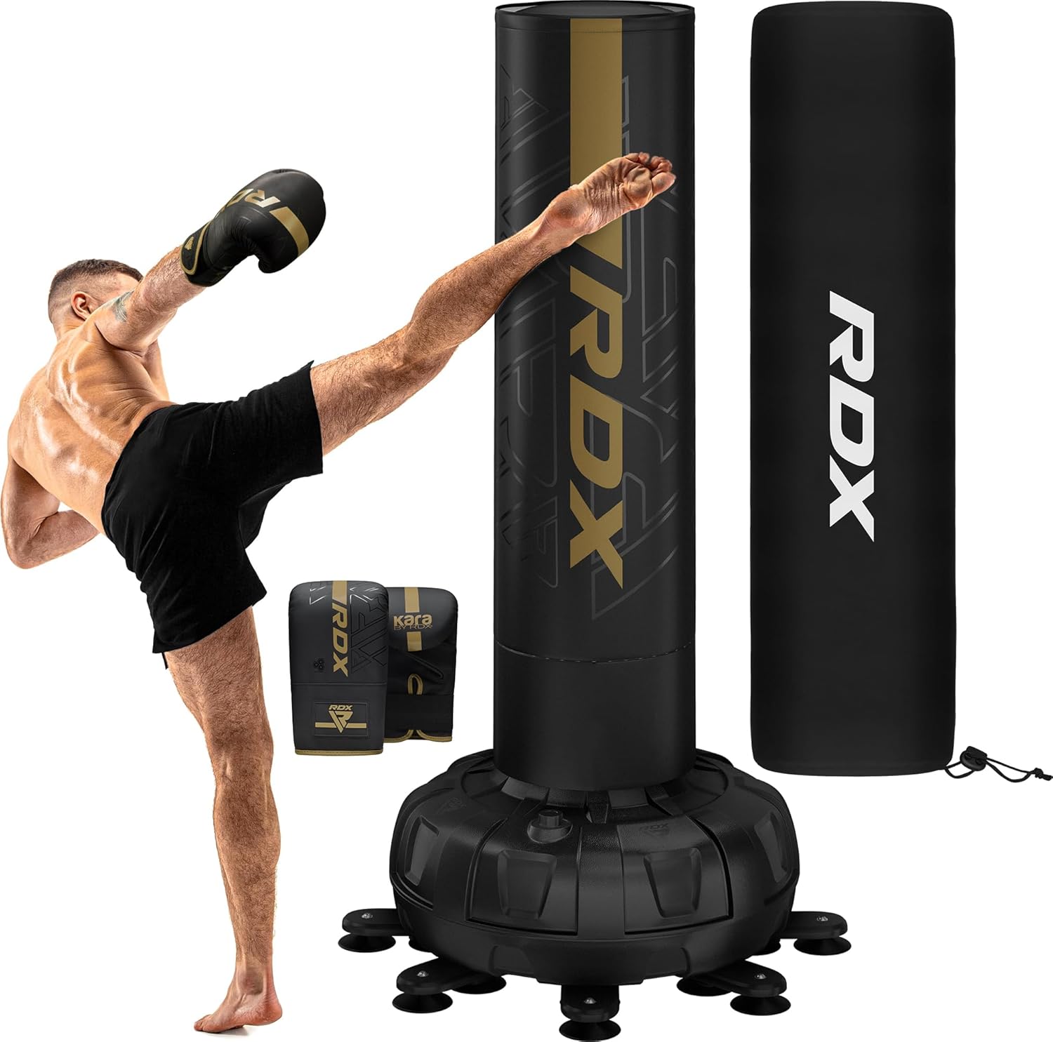 RDX XXL 330LBS Freestanding Punching Bag for Home Gym Training