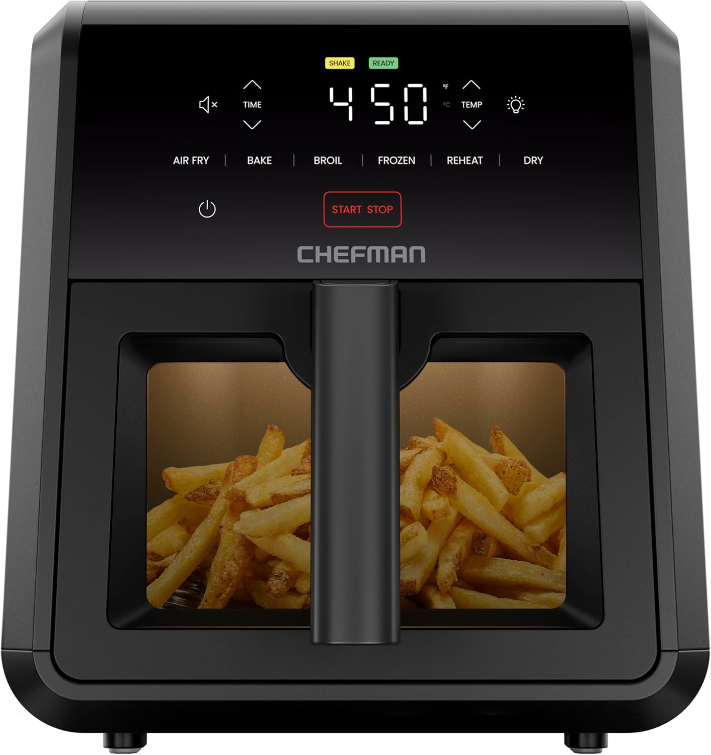 Chefman TurboFry: Crispier Cooking, 6-in-1 Air Fryer