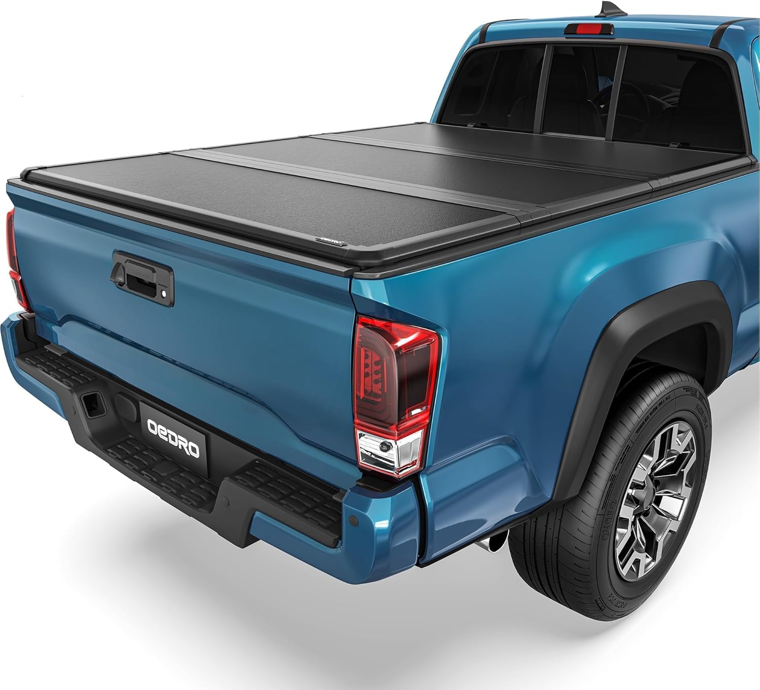 OEDRO Hard Tri-fold Tonneau Cover for 2016-2023 Toyota Tacoma