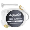 Cat 7 Outdoor Ethernet Cable 250 FT - Heavy Duty Shielded Cat6E/6A