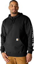 Midweight Hooded Sweatshirt for Men - Signature Sleeve Logo