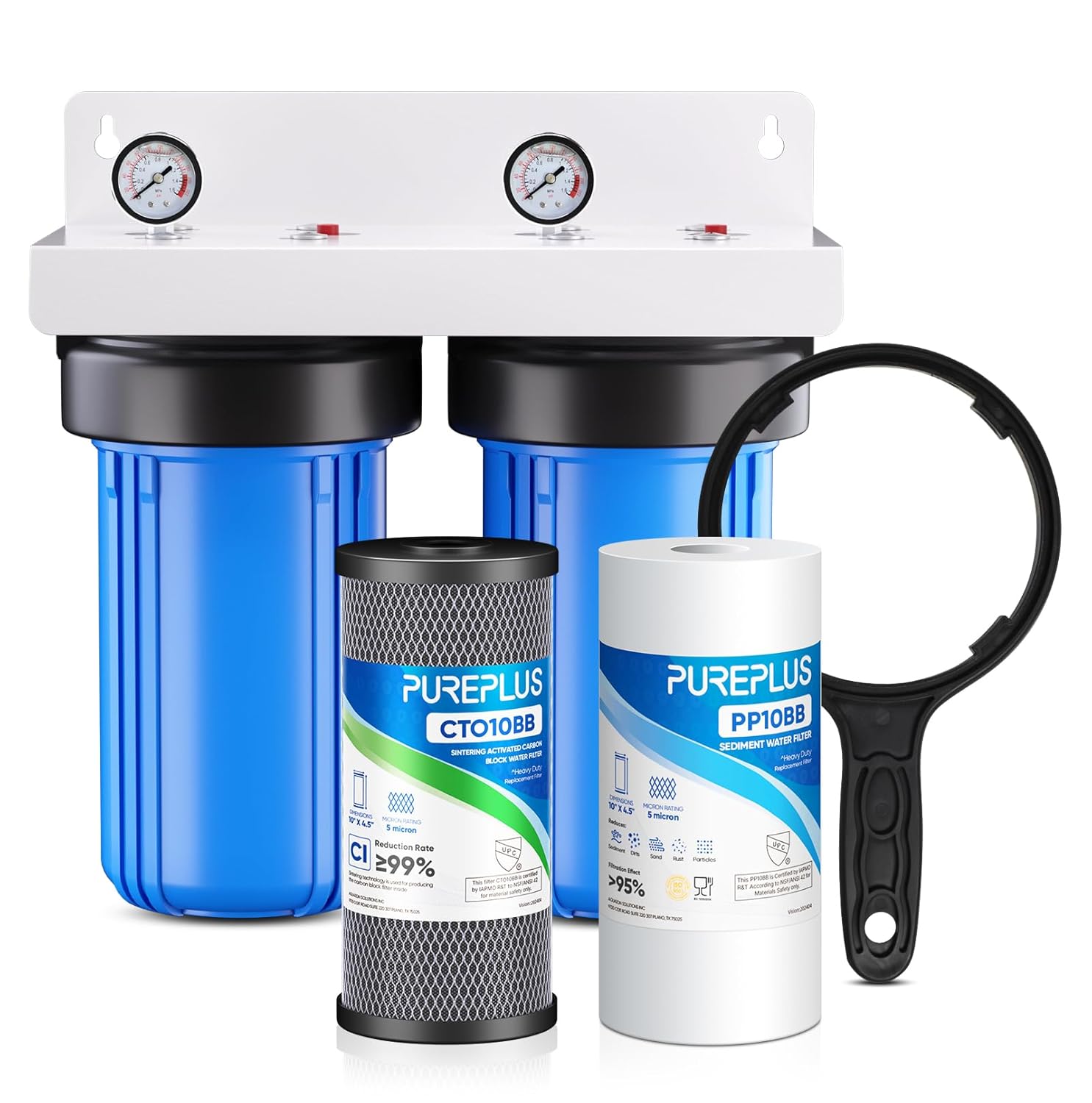 PUREPLUS 2-Stage Whole House Water Filtration System Review