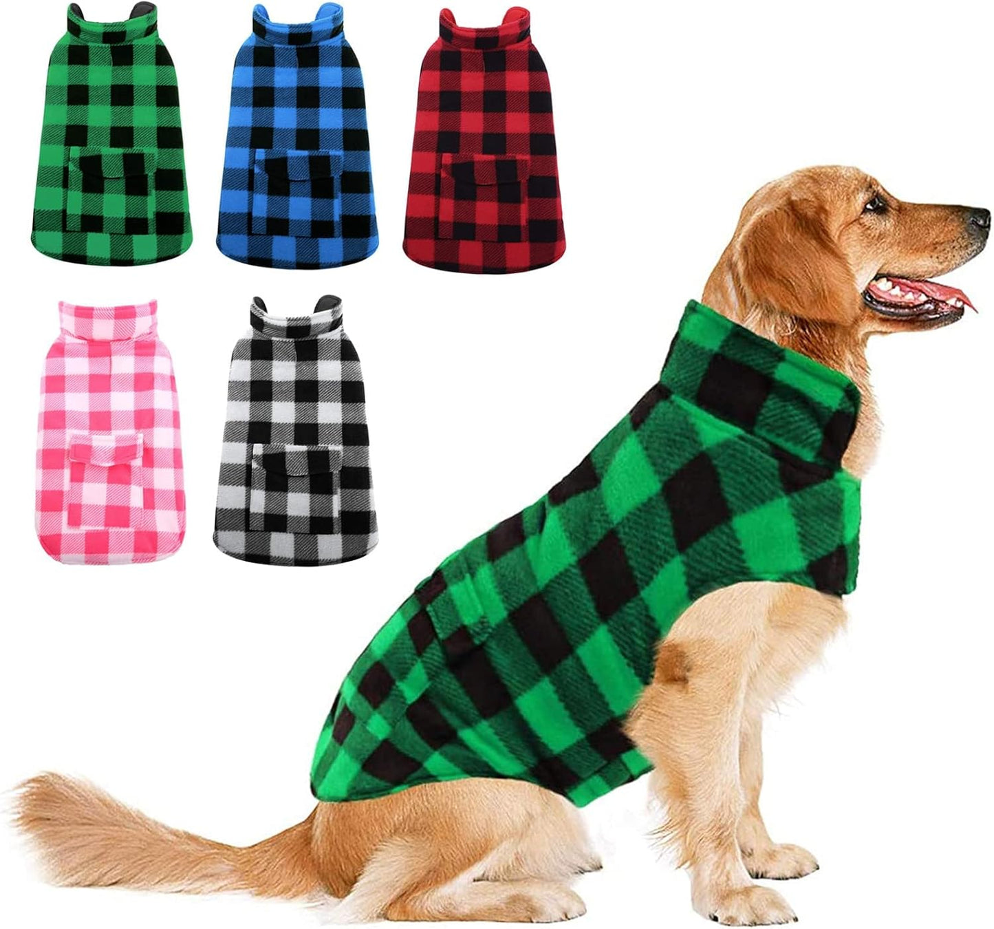 ASENKU Dog Winter Coat for All Breeds - Warm & Waterproof Vest
