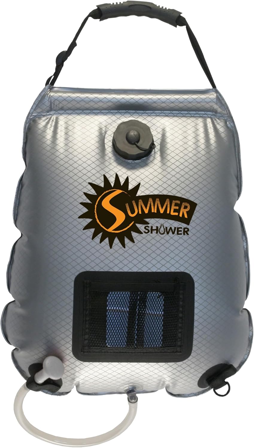 Summer Shower with Reflective Mirror and 5-Gallon Capacity