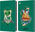 Slytherin Deathly Hallows II Leather Wallet Case for Harry Potter Fans