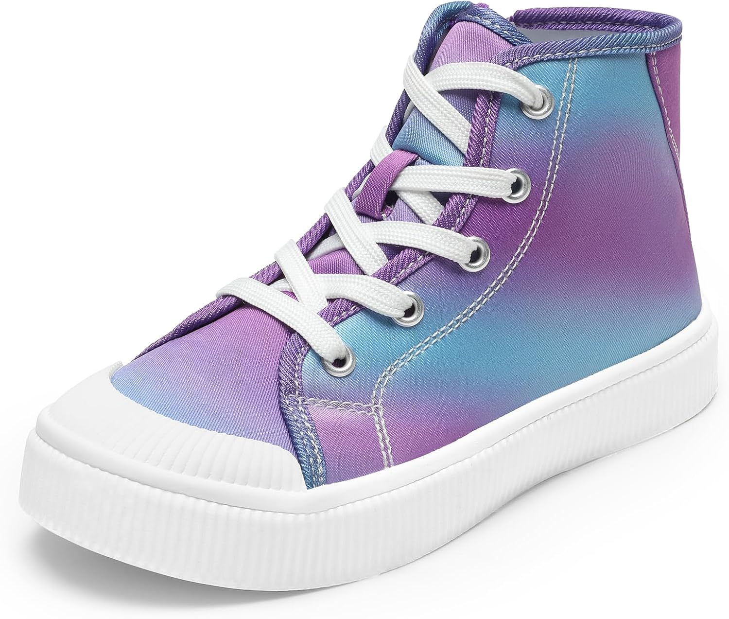 DREAM PAIRS Kids Sneakers High Top Canvas Shoes for Comfort