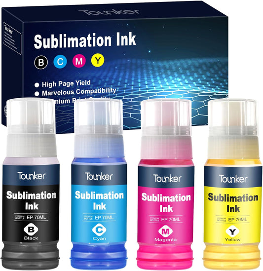 Vibrant Sublimation Ink for EcoTank Printers
