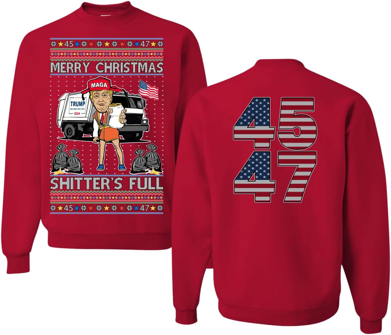 Merry Christmas Funny Ugly Sweater