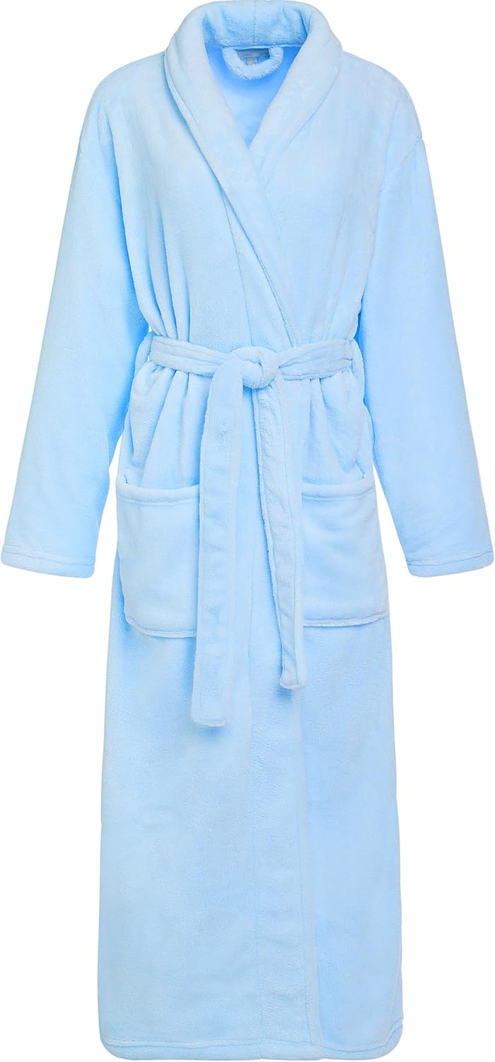 Plush Robe for Women by Alexander Del Rossa - Cozy Comfort