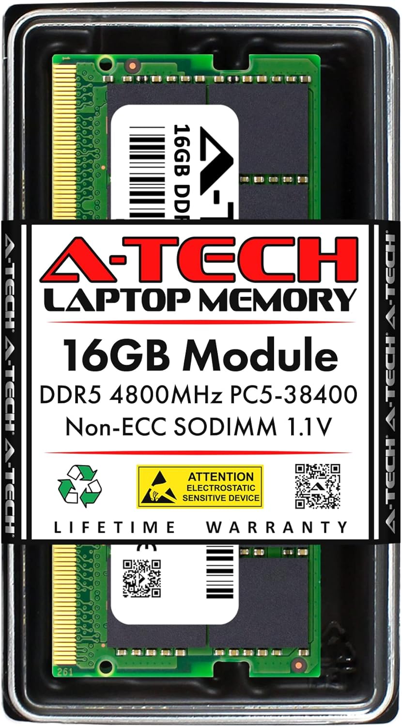 16GB DDR5 RAM Upgrade for Dell G15 Gaming (5520) Laptop