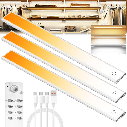 100 LED Under Cabinet Lights Wireless for Kitchen and More