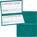 StoreSMART Metallic Green Folding Business Card Holders - 250 Pack