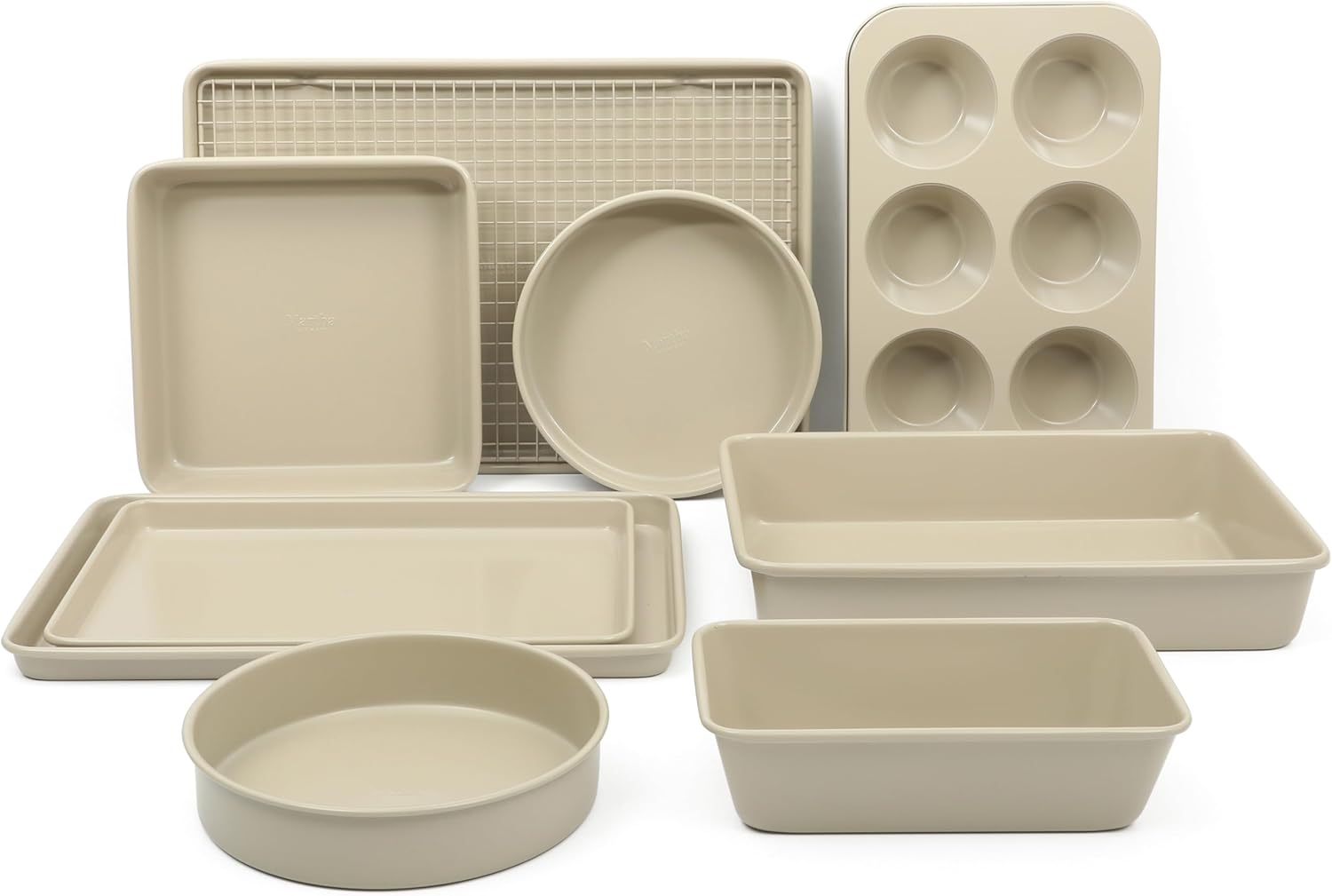Martha Stewart Gallen 10 Piece Baking Pans Set for All Your Needs