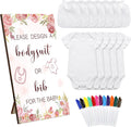 Panitay Baby Bibs Bodysuit Game Set 43 Pc - Creative Baby Shower