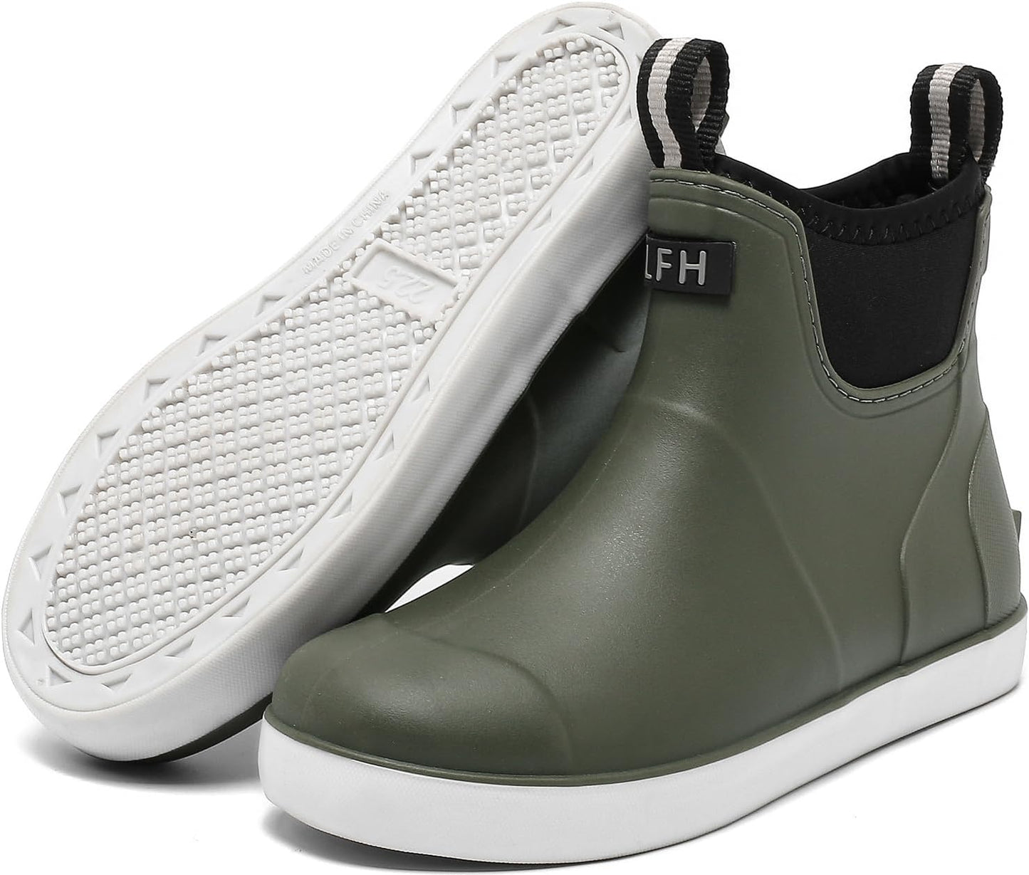 Kids Waterproof Ankle Rain Boots for Outdoor Adventures