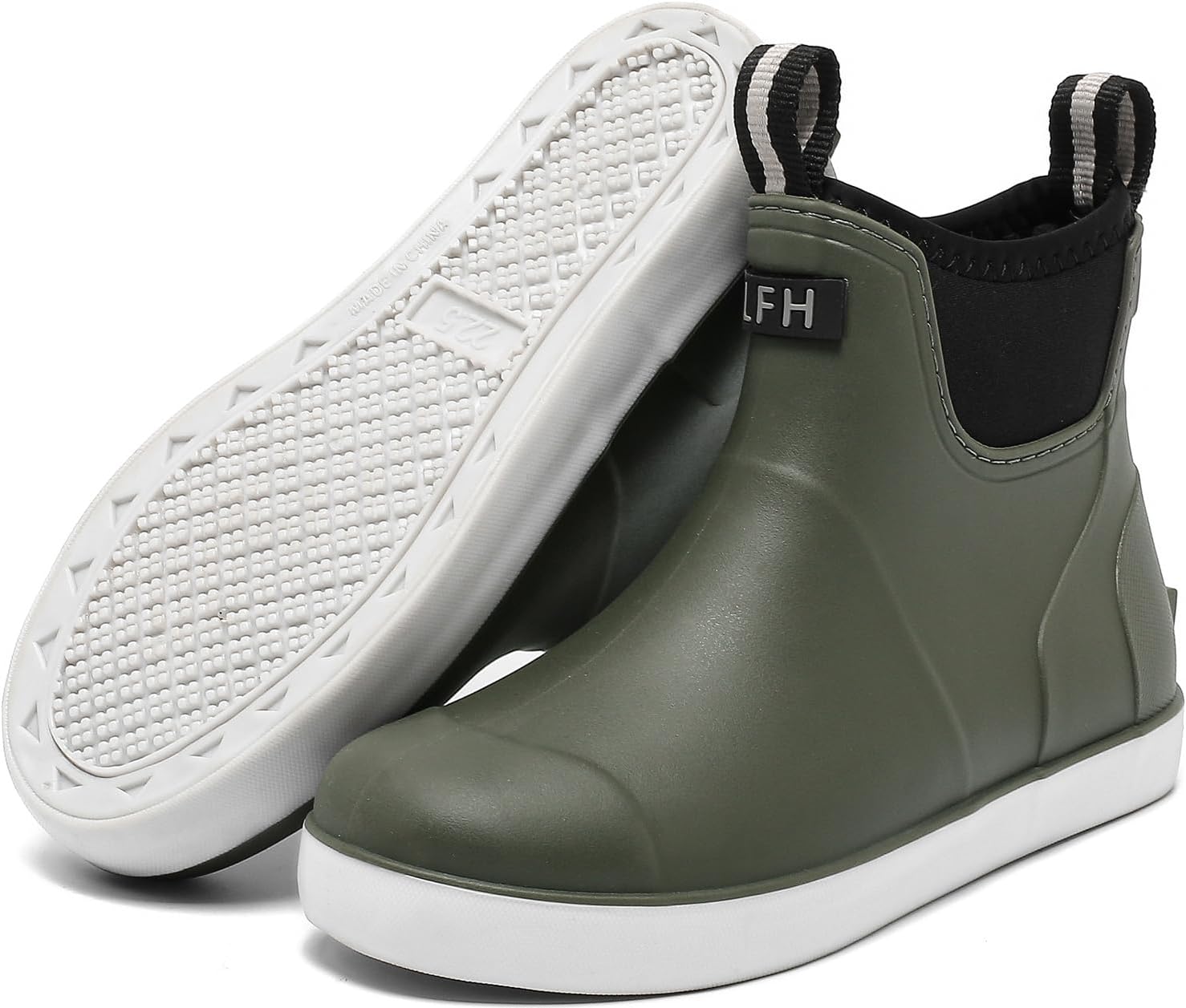 Kids Waterproof Ankle Rain Boots for Outdoor Adventures