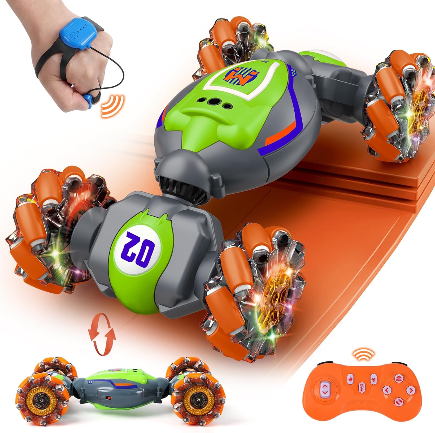 Gesture Sensing RC Stunt Car for Boys 6-12 - Ultimate Fun