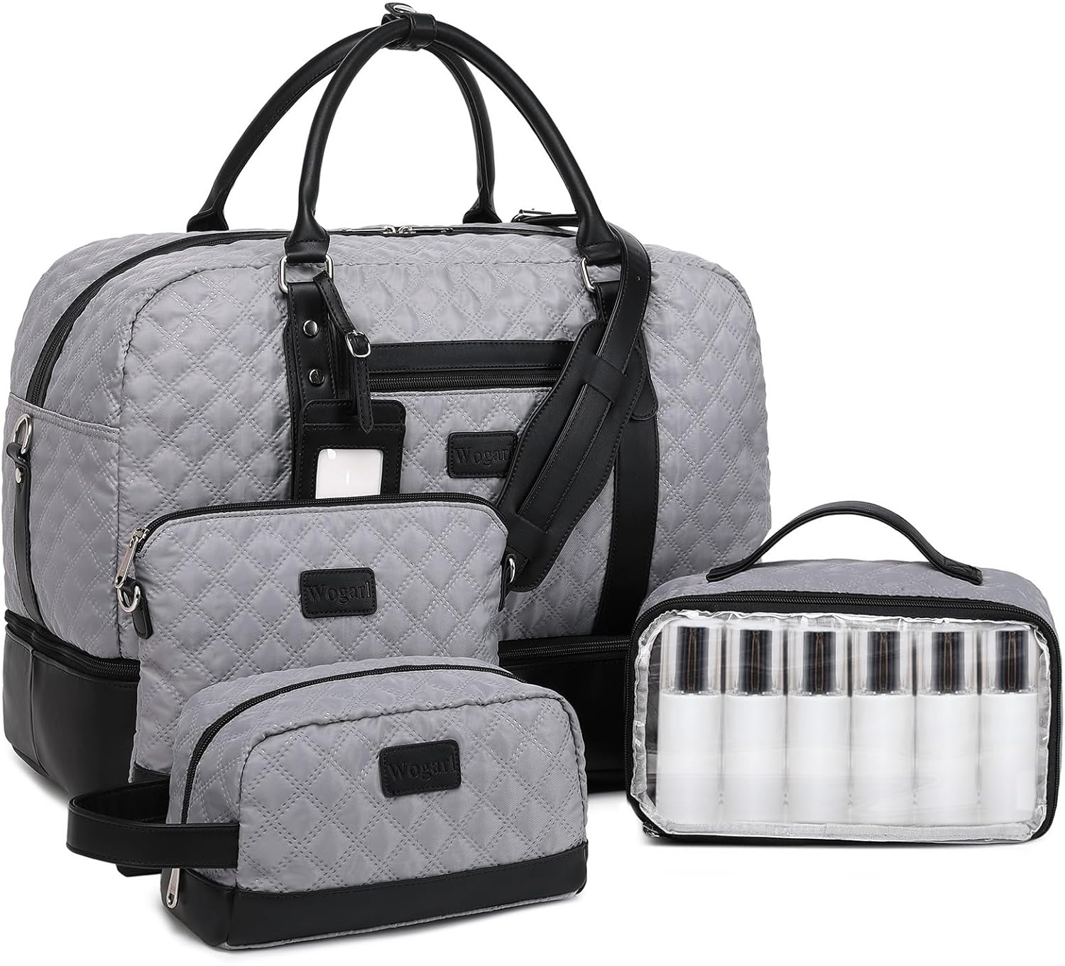 Wogarl Weekender Bags for Women Large Overnight Travel Duffel