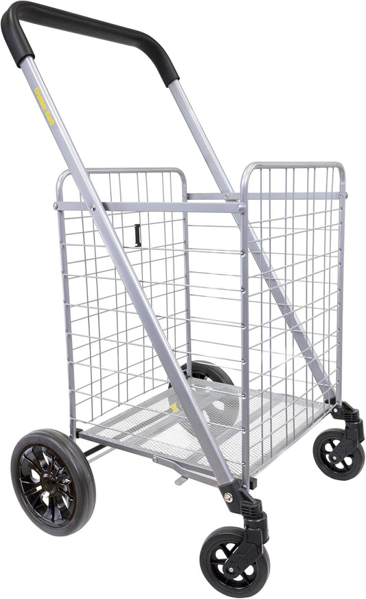 Cruiser Cart Deluxe 2 - Heavy Duty Foldable Shopping Cart