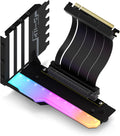 Vertical GPU Mount with PCIe 4.0 Riser Cable - Clean Vertical Display