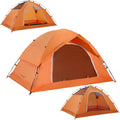 Vela Camping Tent for 4 People - Waterproof Easy Setup Tent