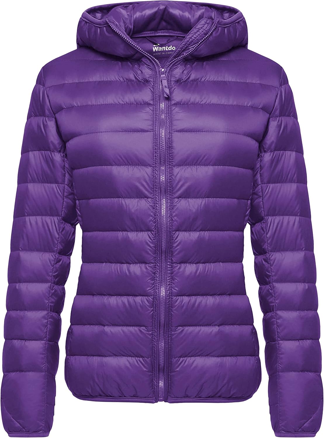 Wantdo Women's Hooded Packable Ultra Light Weight Down Jacket