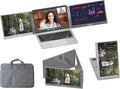 15.6 in Portable Laptop Screen Extender - Triple USB-C Monitor