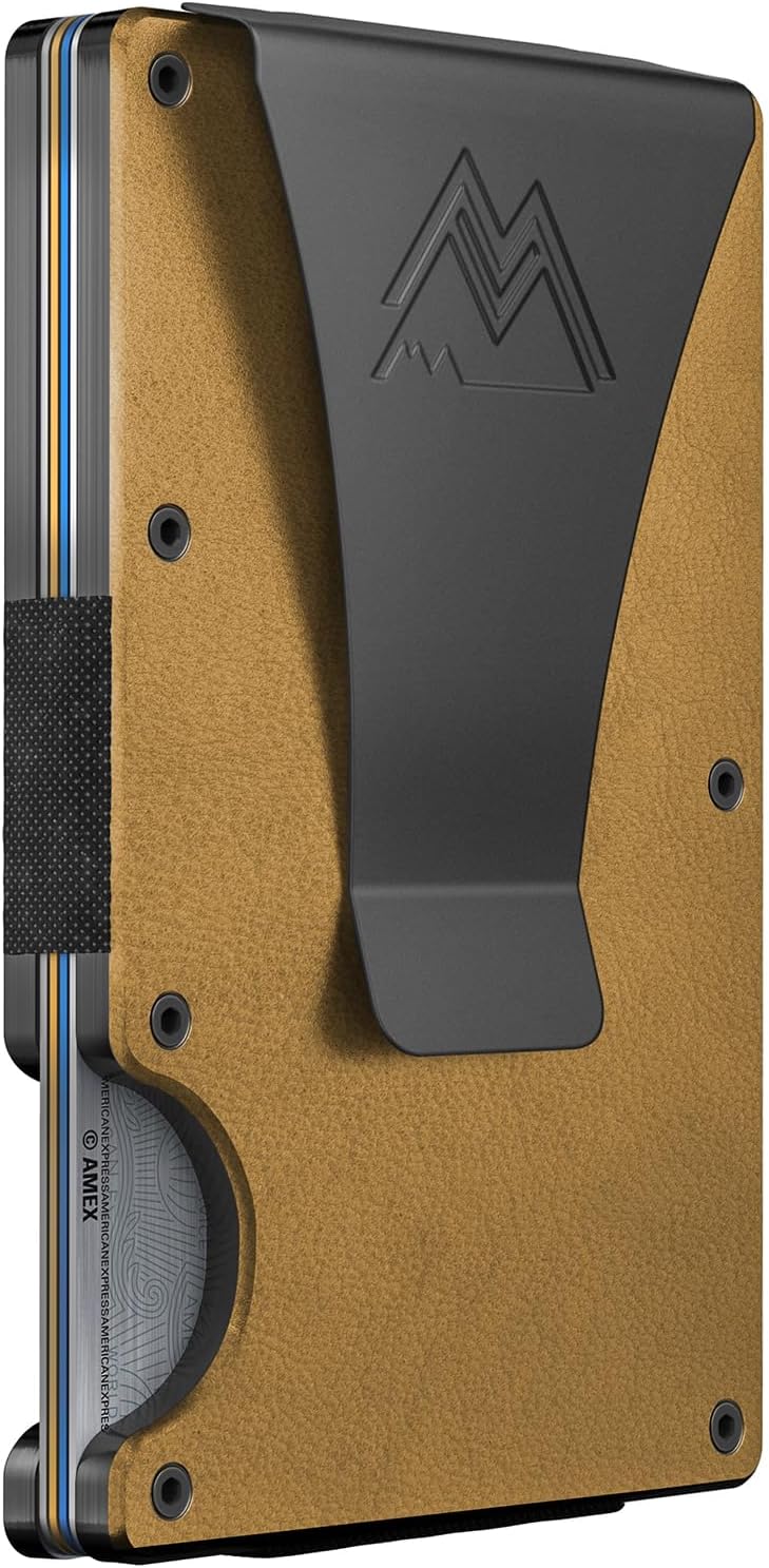 Mountain Voyage Co Minimalist Wallet - Slim RFID Card Holder