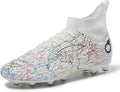 Men's Soccer Shoes High-Top Cleats Outdoor Breathable