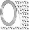 DIY Hose Clamps with 100 FT Metal Strap and 40 Fasteners