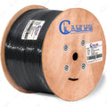 Cat6a Plenum Cable 1000ft - 100% Solid Pure Copper, 10GB